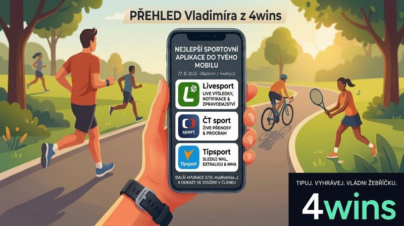 Nejlepší sportovní aplikace do tvého mobilu